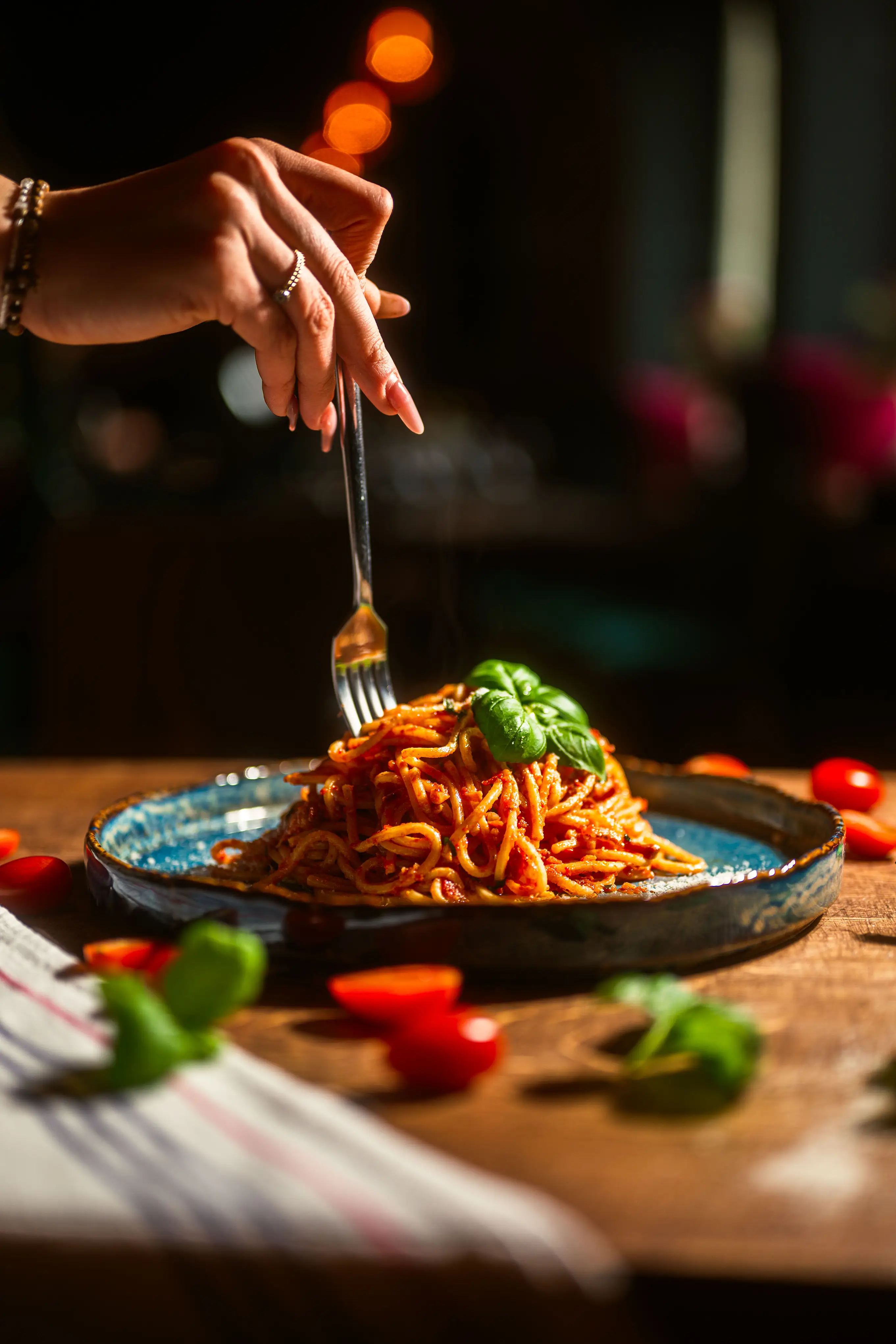 Apetyczne zdjęcia jedzenia do menu restauracji